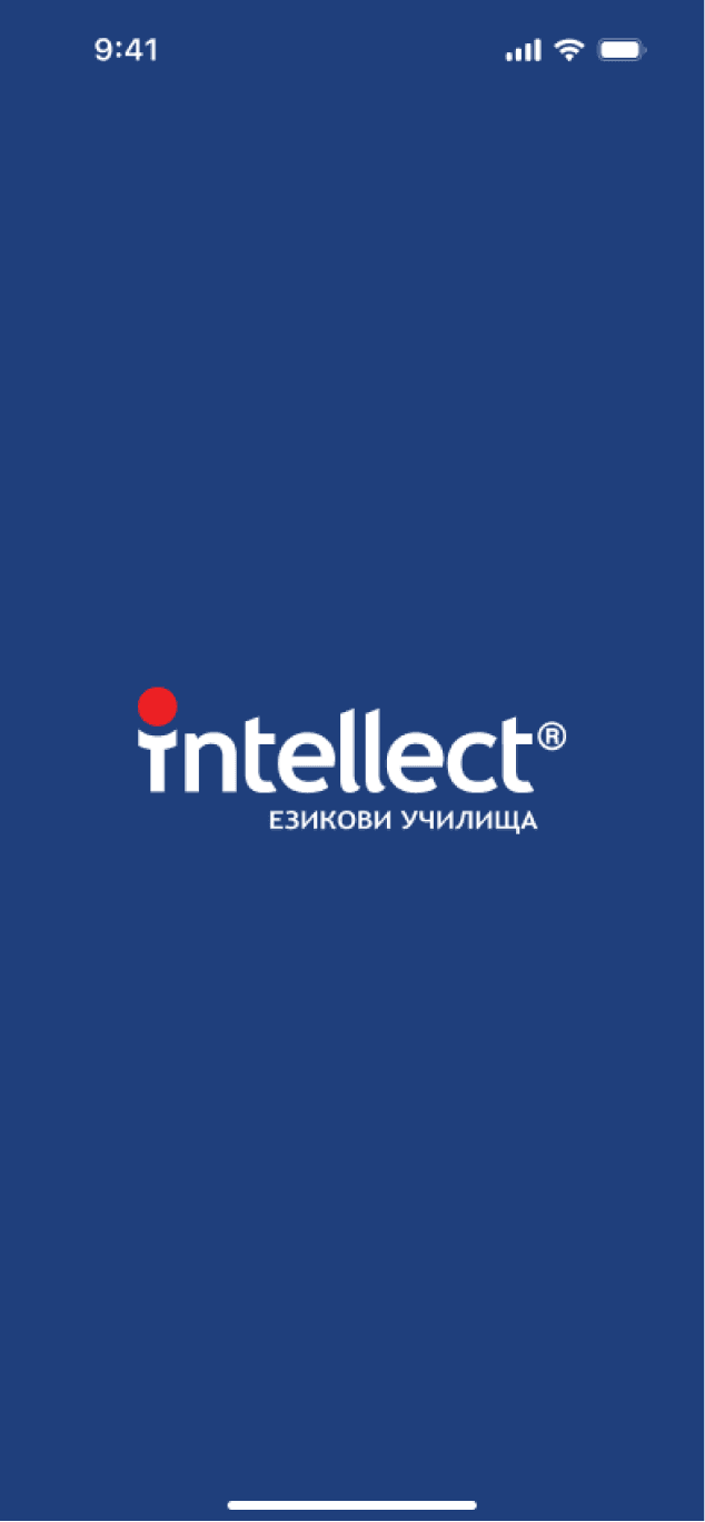 Intellect splash screen